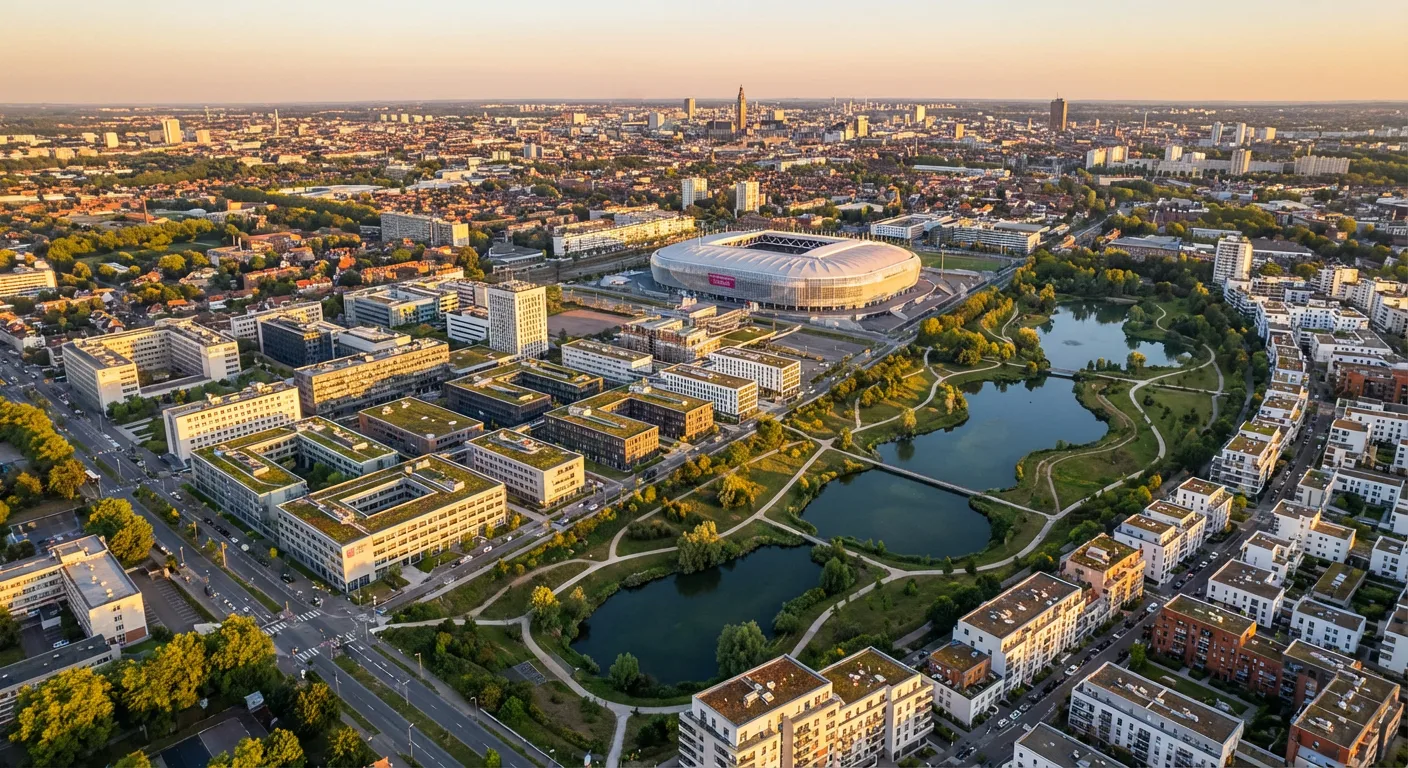Vue de Villeneuve-d'Ascq